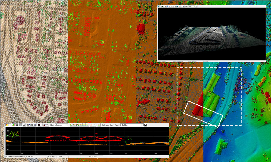 Wizualizacja danych LiDAR